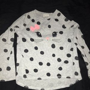 H&M Girls Grey Sweater size 6-8